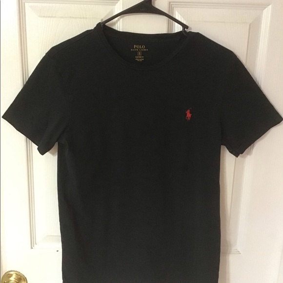 Polo Ralph Lauren Other - 🔥 Classic Black POLO Ralph Lauren SS t shirt with Red Polo Size Small 🔥